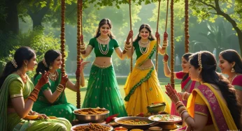 India Turns Green: Hariyali Teej 2025 Unleashes a Monsoon of Beauty, Love, and Divine Femininity