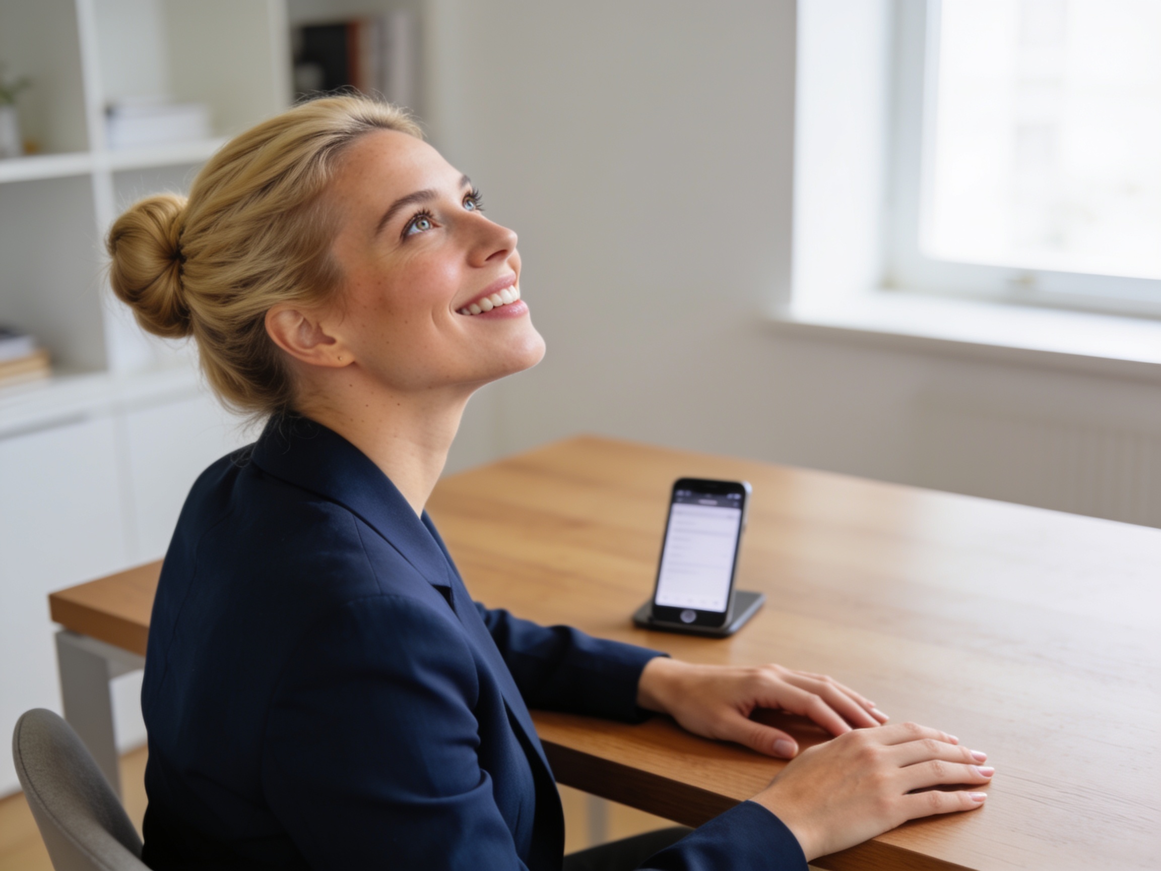 Young professional examining pop culture wellness impact on smartphone screen
